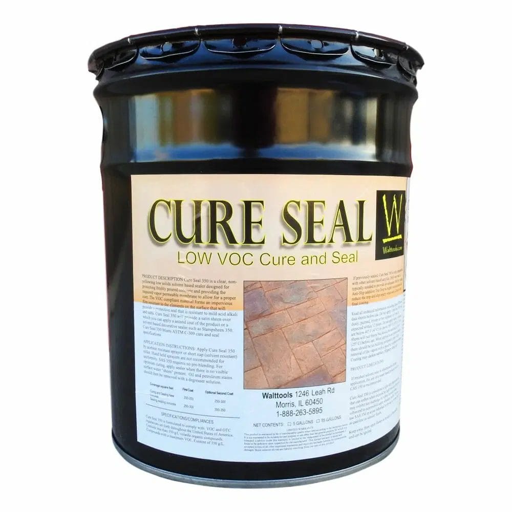 Epoxy sealant container for curing and sealing
