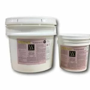 Epoxy Sealing Products in White Containers
